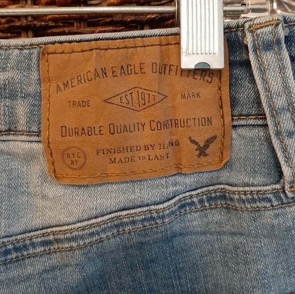 American Eagle Outfitters Extreme Flex Slim Straight Men's Jeans 34 x 34 AEO - Picture 4 of 10